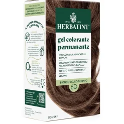 Herbatint 6d Biondo Scuro Dorato per Colorazione Capelli 170 ml