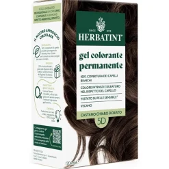 Herbatint 5D Castano Chiaro Dorato per Colorazione Naturale 170ml