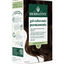Herbatint 4D Castano Dorato per Colorazione Permanente 170 ml