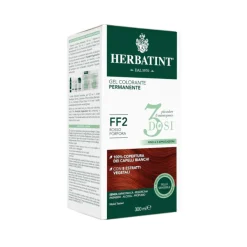 Herbatint 3 Dosi FF2 Rosso Porpora Tinta per Capelli 300ml
