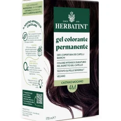 Herbatint 4m Castano Mogano per Colorazione Permanente 170ml