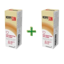 Herpesun Defend Prevenzione Herpes Labbra Stick 5ml - 2 Confezioni