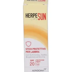 Herpesun Lips Stick Labbra per Prevenzione Herpes Labiale 5ml
