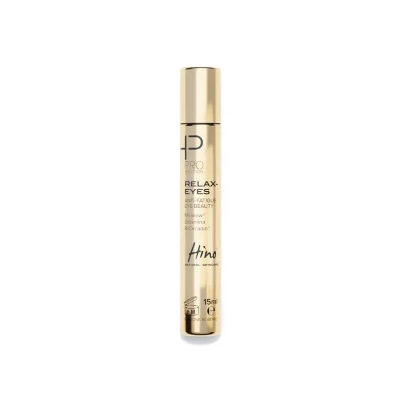 Hino Natura Skincare Pros Relax Eyes gel distensivo per borse e occhiaie 15ml