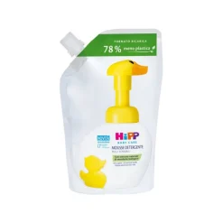 Hipp Baby Care Ricarica Mousse Detergente Paperella Fun per Pulizia Delicata 250ml