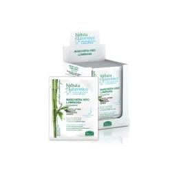 Hjdrata Jaluronico Maschera Viso Luminosa Monodose 15ml per Pelle Radiosa