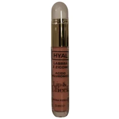 Hyal Lip and Cheek Trattamento con Acido Ialuronico Labbra e Zigomi Rosa Pesca 5ml