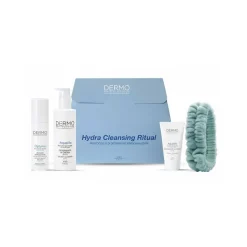 Hydra Cleansing Ritual protocollo detersione viso per pelle sensibile kit Oleogel 50ml + Detergente Crema 200ml + 50ml
