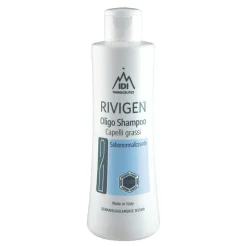Idi Farmaceutici Rivigen Oligo Shampoo Capelli Grassi per Sebo e Cute Sensibile 200ml