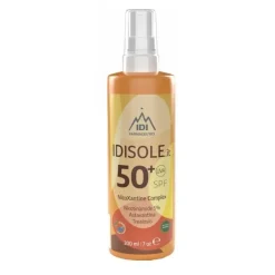 Idisole Protezione Solare SPF50+ con NicoXantine Complex per Pelle Sensibile 200ml