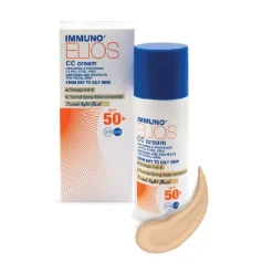 Immuno Elios Cc Cream Spf50+ Tinted Light per Protezione e Uniformità 40 ml