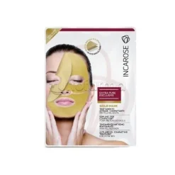 Incarose Gold Mask Maschera Viso Idratante e Compattante 1 Pezzo