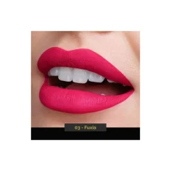 Infinity Make Up Matt&Fix Lipcolor 03-Fuxia Rossetto Matt Lunga Durata 1 Rossetto Liquido