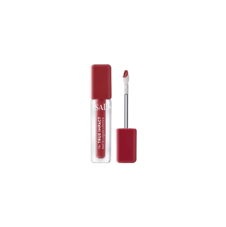 Isadora The True Impact Rossetto Liquido Matte Confident 06 per Labbra Opache e Idratate Formato Liquido