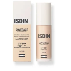 Isdin Coverage 1,0 Pearl SPF50+ Fondotinta Protezione Molto Alta 30 g