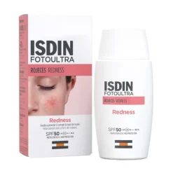 Isdin Fotoultra Redness Spf 50 Solare Viso per Pelle Sensibile 50 ml