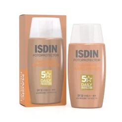 Isdin Fusion Water Magic Color Crema Solare Viso Tonalità Media SPF50 50ml