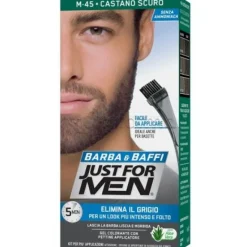 Just For Men Tinta Barba & Baffi Castano Scuro M45