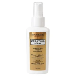 Keratina Spray Trattamento Senza Risciacquo con Cheratina per Capelli 75 ml