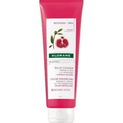 Klorane Crema quotidiana senza risciacquo al melograno per capelli colorati luminosi 125 ml