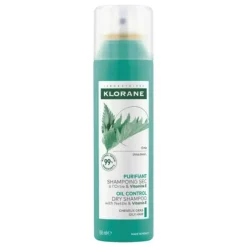 Klorane Oil Control Shampoo Secco Purificante Ortica per Capelli Grassi 150ml