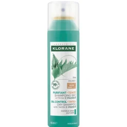 Klorane Oil Control Shampoo Secco Purificante Ortica per Capelli Grassi 150ml
