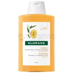 Klorane Shampoo al burro di mango per Capelli Secchi 200ml