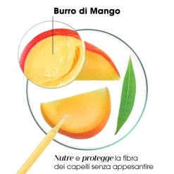 Klorane Shampoo al Mango per Capelli Secchi Idratante e Protettivo 200ml