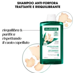 Klorane Shampoo Antiforfora alla Galanga 400ml per Uso Frequente