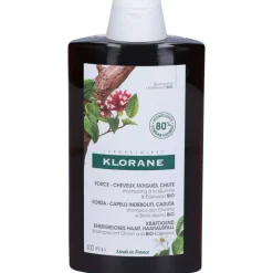 Klorane Shampoo Bio alla Chinina Fortificante e Stimolante per Capelli 400ml