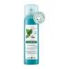 Klorane Shampoo Secco alla Menta Acquatica Bio per Capelli Puliti 150 ml