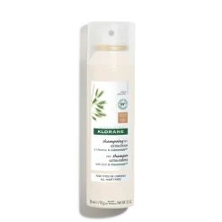 Klorane Shampoo Secco Extra-Delicato all'Avena per Capelli Scuri 150ml