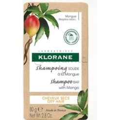 Klorane Shampoo Solido Gusto Mango Capelli Secchi 80g