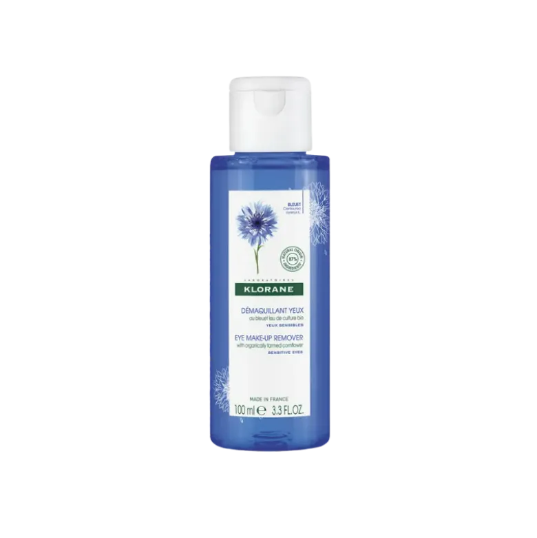 Klorane Struccante Occhi Sensibili Fiordaliso Bio 100ml