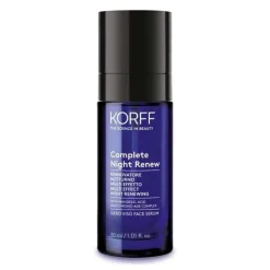 Korff Complete Night Renew Siero Viso Rigenerante per Rigenerazione Notturna 30ml