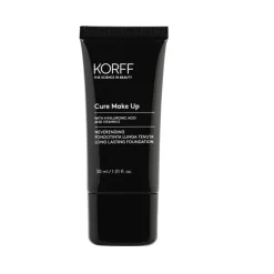 Korff Make Up Fondotinta Neverending Lunga Tenuta 03 Coprente 30 ml per Pelle Uniforme