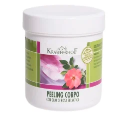 Krauterhof Peeling Corpo Olio di Rosa Selvatica Scrub Esfoliante 400 g