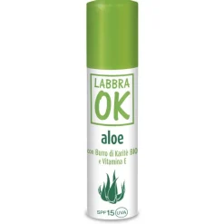 Labbra Ok Stick Labbra Aloe SPF 15 Idratante 5,7 ml