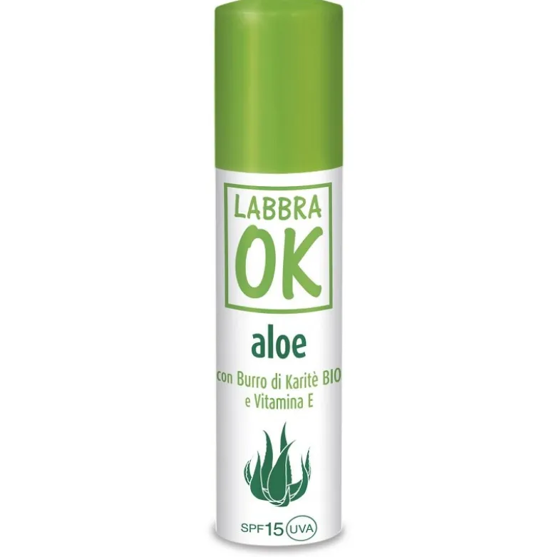 Labbra Ok Stick Labbra Aloe SPF 15 Idratante 5,7 ml