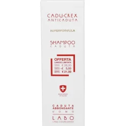 Labo Shampoo Cadu-Crex Caduta Superformula Uomo per Caduta Capelli 150 ml