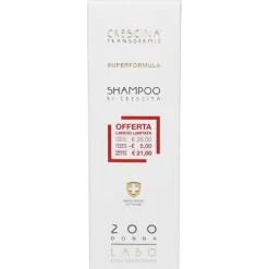 Labo Shampoo Crescina Ri-Crescita Superformula 200 Donna per Crescita Capelli 150 ml