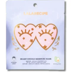Lalarecipe Heart Goggle Moisture Maschera Coreana Contorno Occhi 1 pezzo