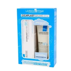 La Roche Posay Confezione Doppia Cicaplast Baume B5+ 100ml + Lipikar Syndet AP+ 100ml