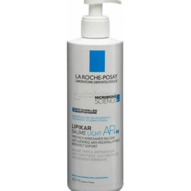 La Roche Posay Lipikar Baume AP+M Light Balsamo Idratante Pelle Secca 400ml