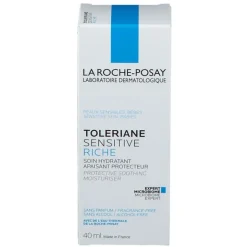La Roche Posay Toleriane Sensitive Riche Crema Viso Protettiva 40 ml