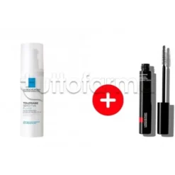 La Roche Posay Toleriane Sensitive Fluido Idratante Viso Adulti e Bambini 40ml con Mascara Volumizzante in Omaggio