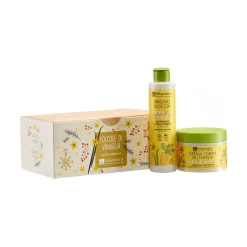 La Saponaria Coccole di Vaniglia Cofanetto Corpo 1 Bagnodoccia 200ml + 1 Crema Corpo 200ml