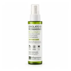 La Saponaria Idrolato di Rosmarino Bio Acqua Floreale Purificante 100ml
