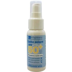 La Saponaria Latte Solare SPF50+ Protezione Molto Alta Bimbi e Pelli Sensibili 50 ml