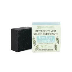 La Saponaria Wonder Pop Detergente Viso Solido Purificante Bye Bye Impurita' 70 G